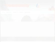 Tablet Screenshot of communitychurchofgodgb.org